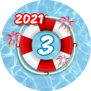 EDCO Park & Pool numeric graphic for 2021 ad